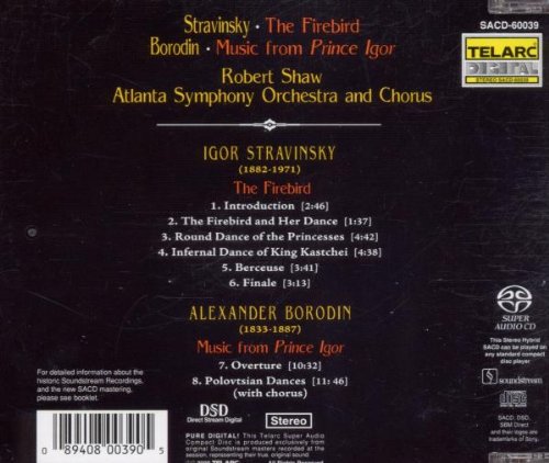 Stravinsky: The Firebird Suite; Borodin: Music from Prince Igor