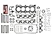 Evergreen HSHB4010 Cylinder Head Gasket Set Head Bolt