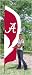 NCAA Alabama Crimson Tide Tall Team Flags