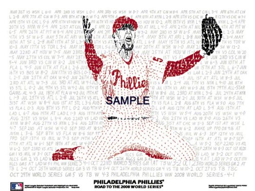 Philadelphia Phillies Poster: '08 Championship Poster