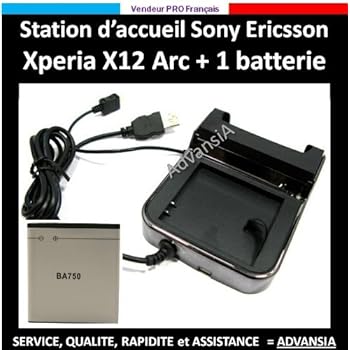 Dock station accueil sony ericsson xperia X12 + 1 bat [Appareils électroniques]