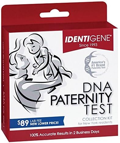 IDENTIGENE DNA Paternity Test Collection Kit for New York Residents by Identigene