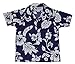 Made in Hawaii ! Boy's Classic Hibiscus Christmas Wedding Luau Cruise Hawaiian Aloha Shirt