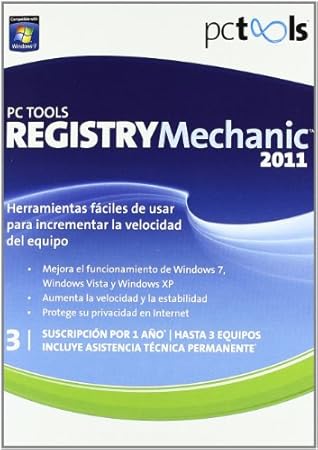 PC Tools Registry Mechanic 2011 Es 1 usuario 3 PC Mm