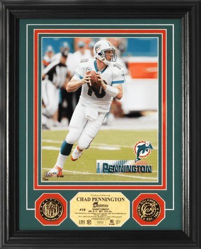 Chad Pennington 24KT Gold Coin Photo Mint