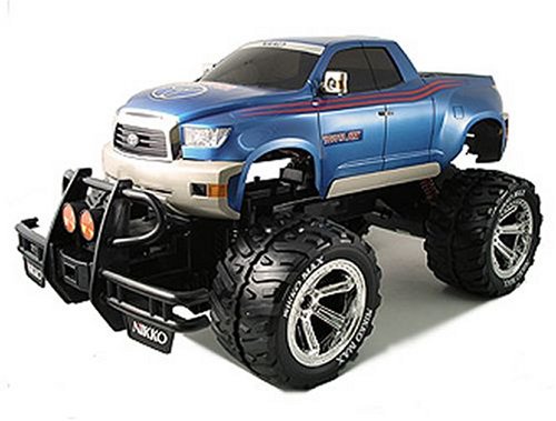 Childrens Toyshop  Toys : Radio Remote Controlled Toyota FTX (1:10 scale) in Metallic Blue