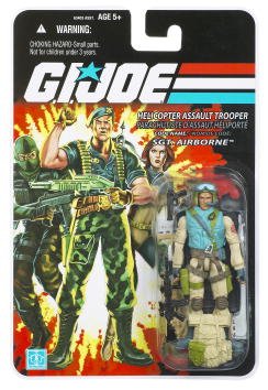 Childrens Toyshop  Toys : G.I. Joe Helicopter Assault Trooper Sgt Airborne