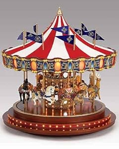 mr christmas animated musical led lighted anniversary carousel decoration 79224 2024
