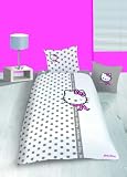Hello Kitty - Couture - 38754 - Parure Housse de Couette 140 X 200 cm + Taie d'Oreiller 63 X 63 cm