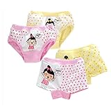 4 PCS Summer Thin Baby Pants Girl Boxer Briefs Children Underwear,Cute Girl