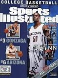 Emeka Okafor (UCONN) autographed Sports Illustrated Magazine