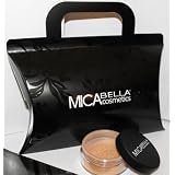 Micabella (Mica Beuaty) Mineral Makeup Foundation #Mf5 Cappuccino+ Box+ Sample Size Foundation
