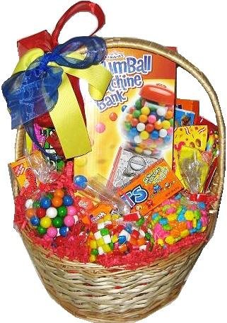 Classic Gumball Machine Basket by Candy Crate