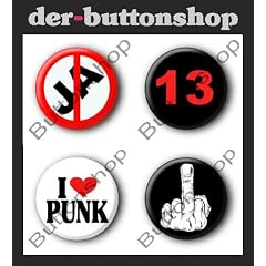 4 Punk Buttons #2