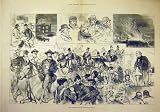 1879 MID-LOTHIAN GLADSTONE SKETCHES FARMERS PEOPLE