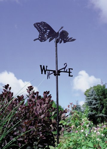 Buy Black Butterfly Garden Weathervane