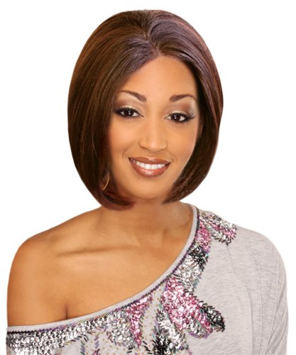 Luxury Indian Remy Human Hair Full Lace Front Wig #Color as picture