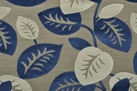 Firenze Cobalt Blue, Fabric by Porter & Stone