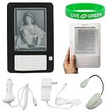 6n1 Non-OEM Amazon Kindle 2 Silicone Skin Case - Black