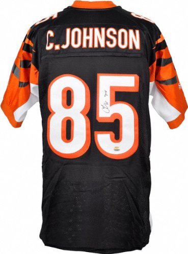 Chad Johnson Autographed Jersey | Details: Cincinnati Bengals, Black, 7/11 Inscription