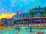 Green Bay Packers - "Lambeau Field" - Oversized - Unframed Giclee