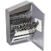 Precision Twist C29R40C High Speed Steel Short Length Drill Bit Set, Black Oxide Finish, 135 Degree Point, Inch, 29 piece, 1/16" to 1/2" x 64ths