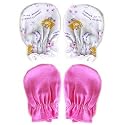 Luvable Friends 2-Pack Scratch Mittens in Pink