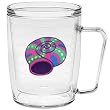 Caribbean Sea Snail 18 oz Insulated Coffee Mug, Clear