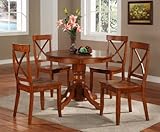 Dining Room Furniture Set in Cottage Oak - 5179-DSET-1