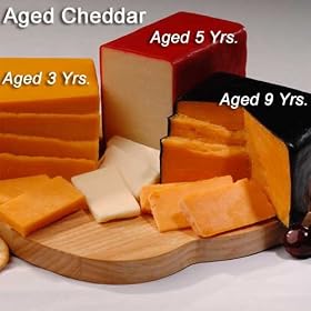 Aged Cheddar Cheese:  Grocery &amp; Gourmet Food