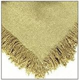 Gold Homestead Afghan Throw Blanket 50 x 60