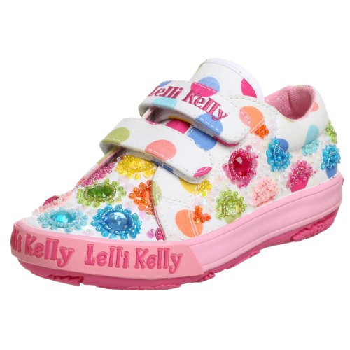 Lelli Kelly Toddler/Little Kid Dots Velcro Sneaker