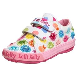 Lelli Kelly Toddler/Little Kid Dots Hook-And-Loop Sneaker