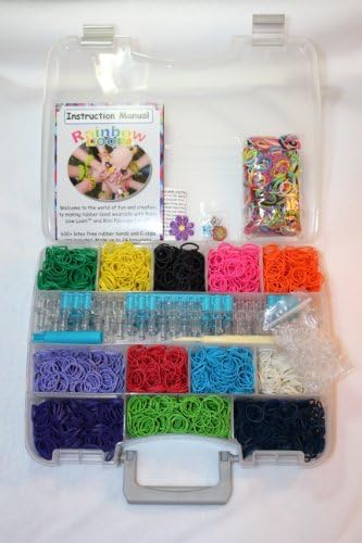 Loom (Twist Banz,Rainbow© or Fun Bands©) Collection "Satchel" Handmade by Anana Gifts