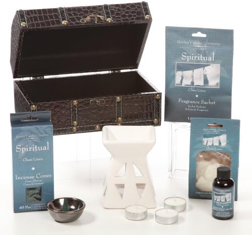 Clean Linen Fragrance Gift Set by Hosley Candle Company