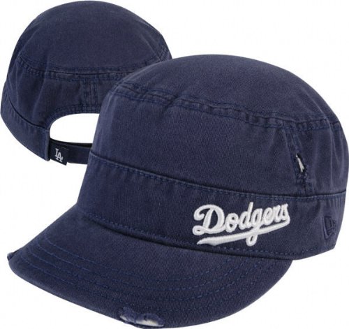 Los Angeles Dodgers Women's Ripped Military Hat