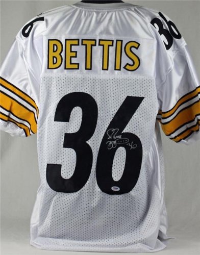 Steelers Jerome Bettis Authentic Autographed/Hand Signed Jersey PSA/dna #g14568