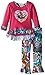Bonnie Jean LIttle Girls Lovebird Hi-Low Dress & Floral Legging, Pink, 2T - 6X