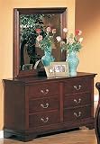 Williamsburg Youth Cherry Dresser And Mirror - Coaster 3884