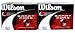 Wilson Smart-Core Straight Distance Double Dozen ,White