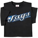 Toronto Blue Jays (ADULT XL) 100% Cotton Crewneck MLB Officially Licensed Majestic Major League Baseball Replica T-Shirt Jersey