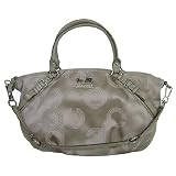 51CiszSfXhL. SL160  Coach 15957KH Madison Signature Dotted Sophia Convertiable Satchel Bag Purse Khaki