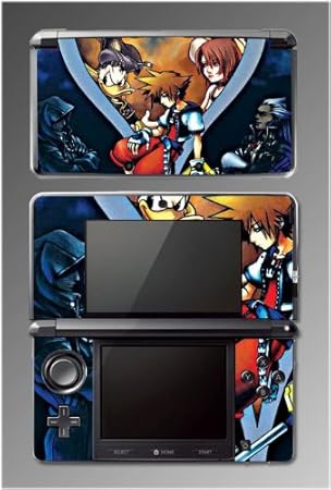 Kingdom Hearts Birth by Sleep Donald RPG Game Vinyl Decal Cover Skin Protector Kit 8 for Nintendo 3DS