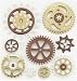 Jolee's Boutique Steampunk Gears Dimensional Stickers