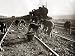 WW2: Women Employed by LNER (London North Eastern Railway) to Recover Coal Dropped by Trains, 1943 Photographic Poster Print by Mirrorpix, 64x48