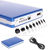 10000mAh Dull Polish surface Design Universal External Battery Pack Power Bank Charger Portable Power Station Charger For ipad 1,ipad2&iphone 5 4s 4 3Gs 3G,Sumsung P1000,Blackberry,HTC,Viewpad Or Tablet PC Mobile Phone(Blue)