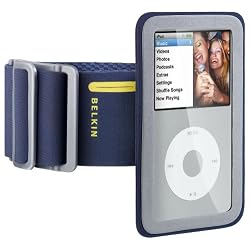 Belkin Sport Armband Plus with FastFit for 80/120 GB iPod classic 6G (Blue)