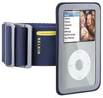 Belkin Sport Armband Plus with FastFit for 80/120 GB iPod classic 6G (Blue)