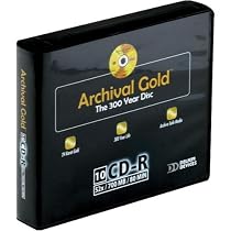 Delkin Devices 10PK ARCHIVAL GOLD CD-R WALLET ( GOLD CDR/10 )
