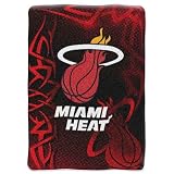 Northwest Miami Heat Raschel 80X60 Plush Blanket 60X80